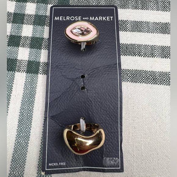 Melrose and Market ring sets - Picture 2 of 7